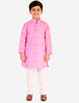 kids kurta pajama for boys 1 to 16 years pink