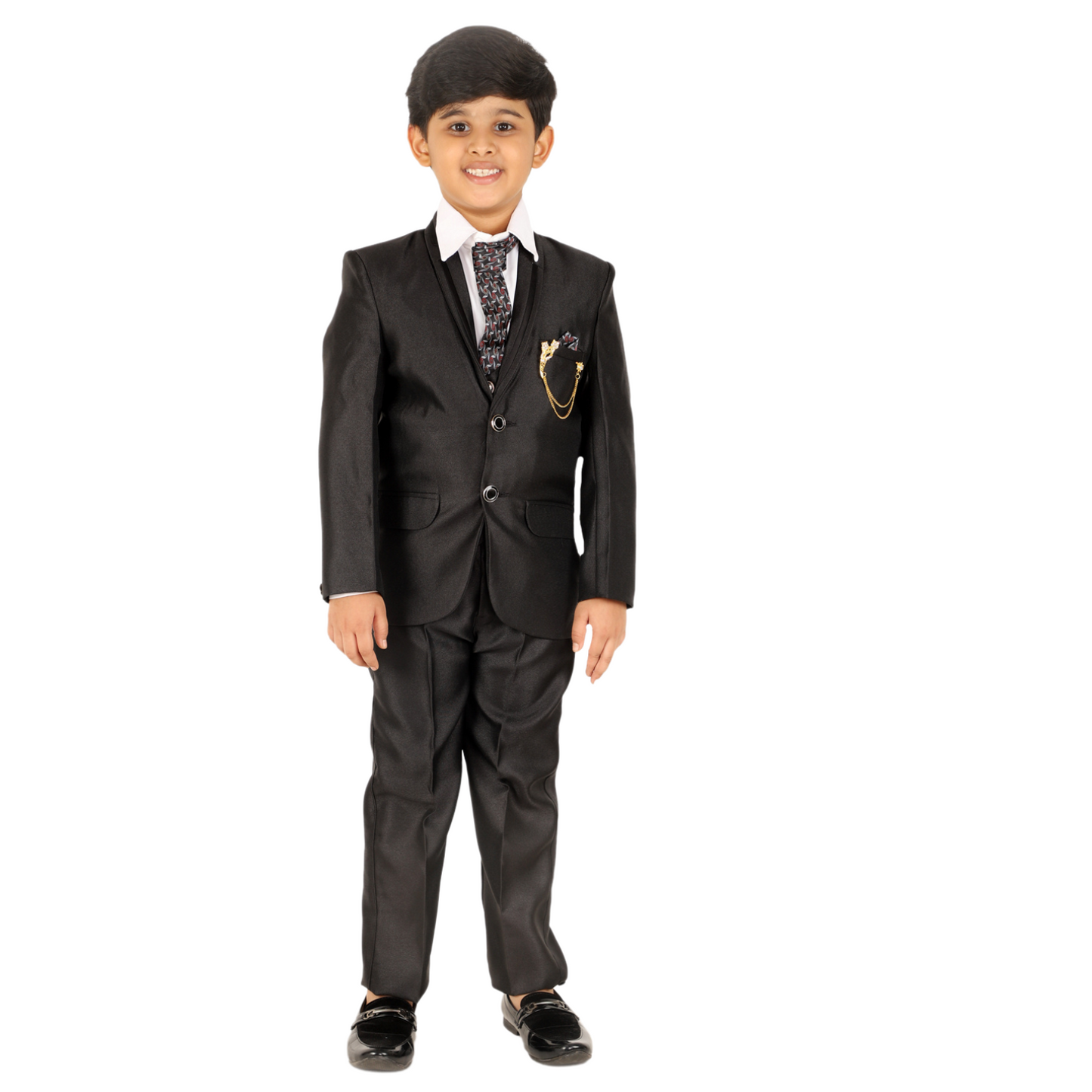 Pro Ethic Five Piece Suit For Boys Black T-127