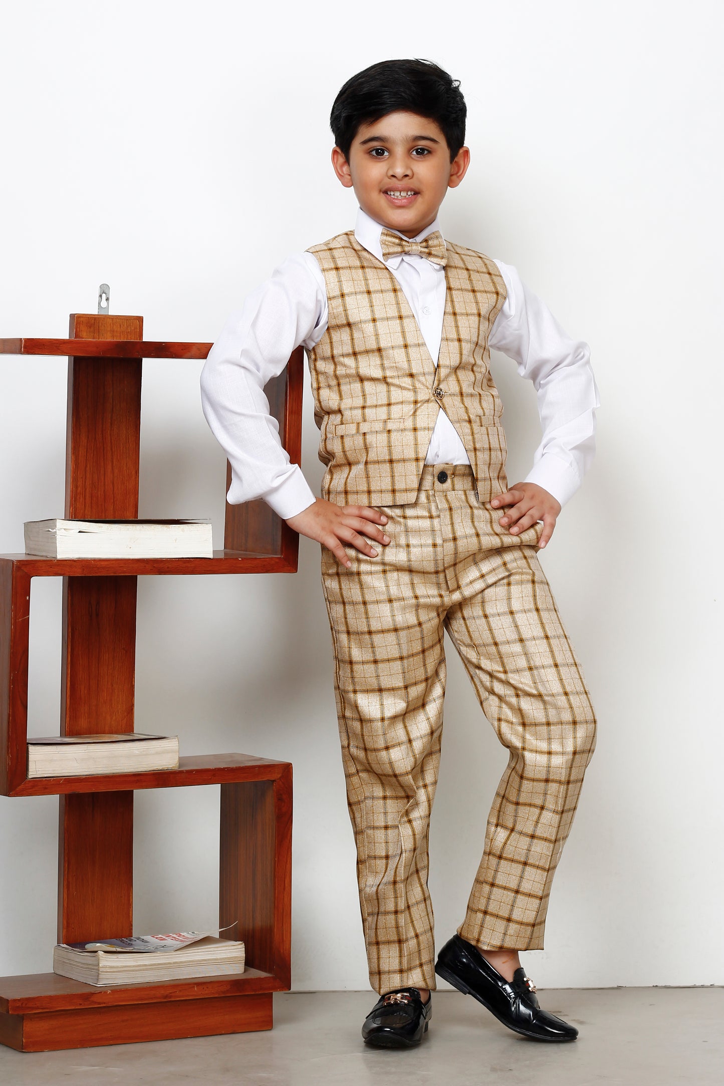 Pro Ethic Three Piece Suit For Boys Fon T-124