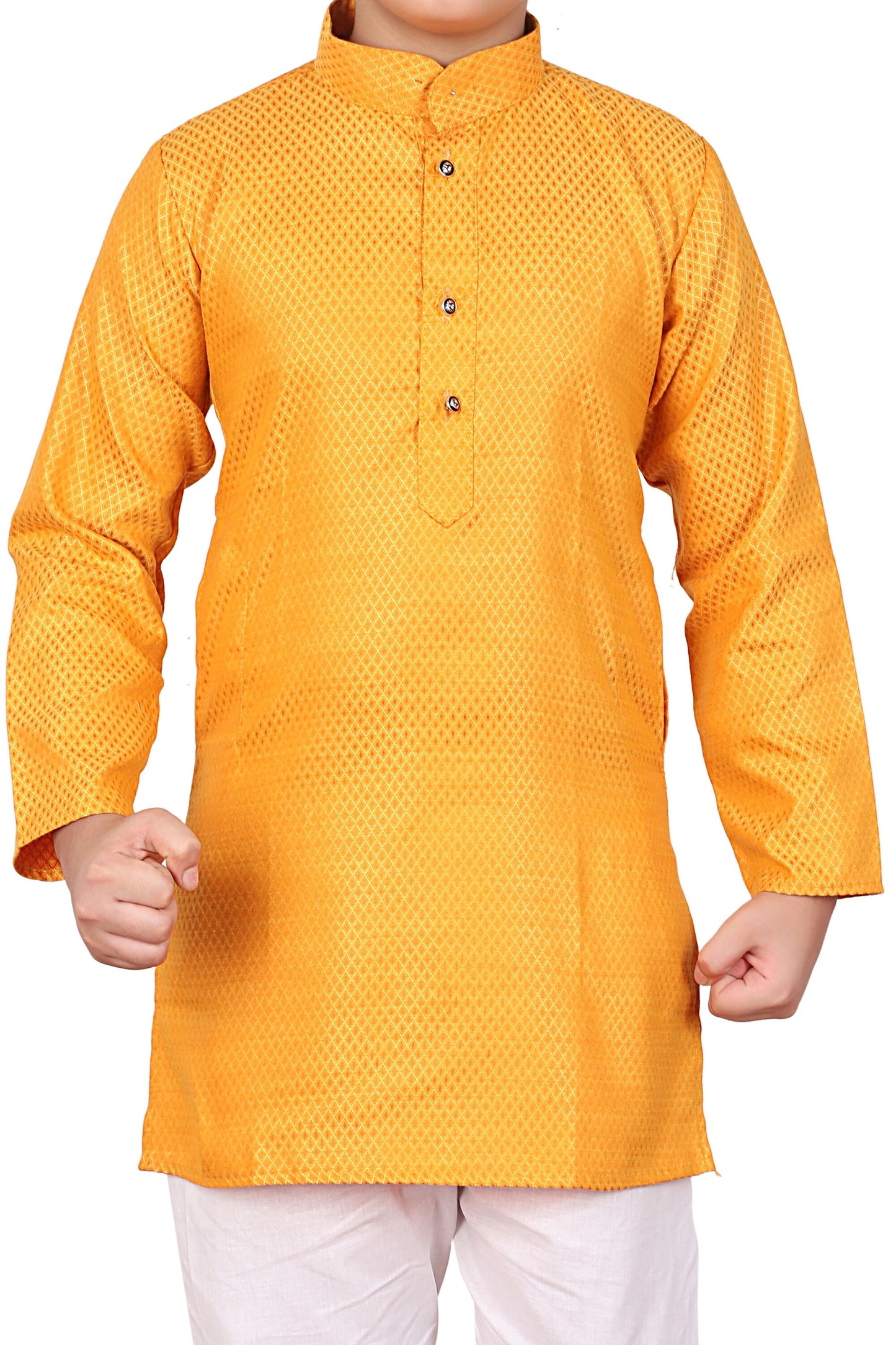 Pro Ethic Kurta Pajama For Boys Orange - Cotton S104