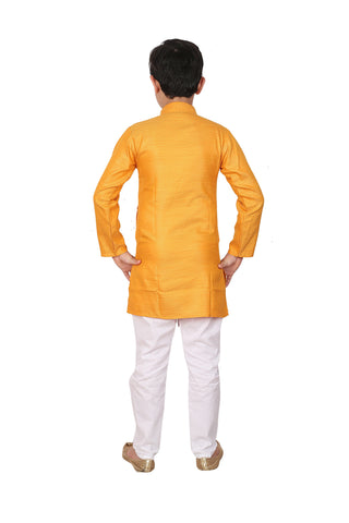 Pro Ethic Kurta Pajama For Boys Orange - Cotton S104