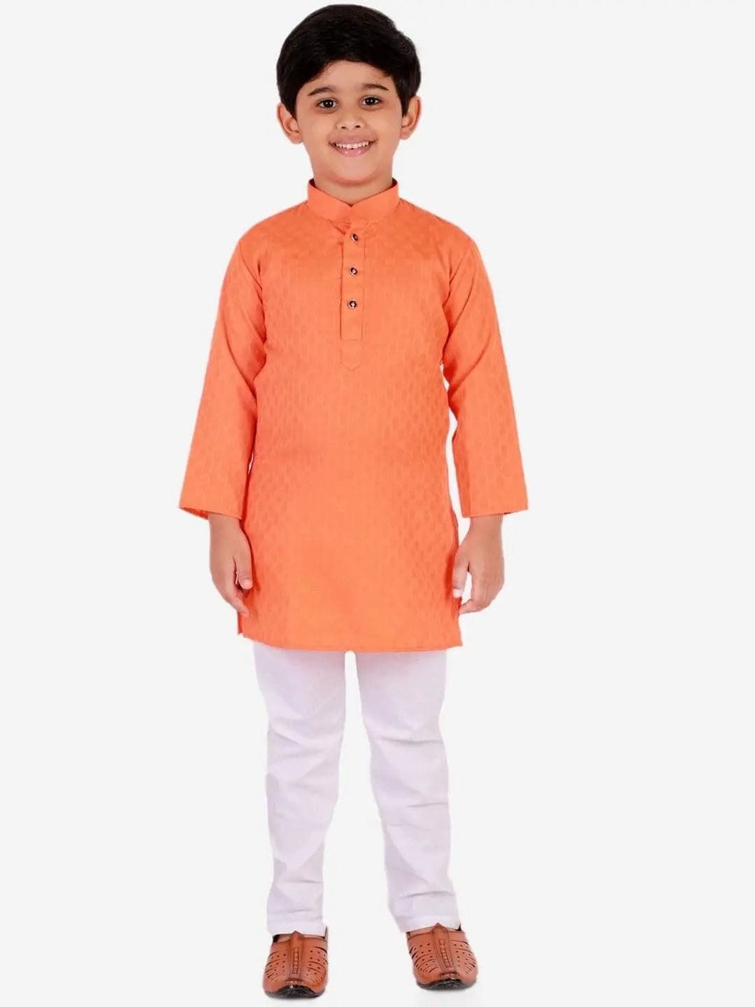 Pro-Ethic Boys Orange Kurta with Pajama's | Kurta Pajama For Boys #S-101