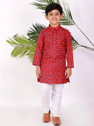 Pro Ethic Kurta Pajama For Boys | 1 To 16 Years | Cotton | Self Design #S-137