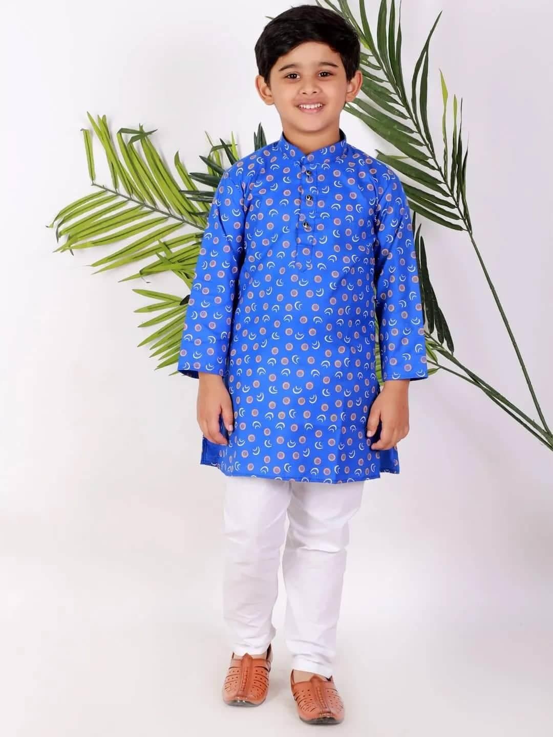 Pro Ethic Kurta Pajama For Boys | 1 To 16 Years | Cotton | Self Design #S-137