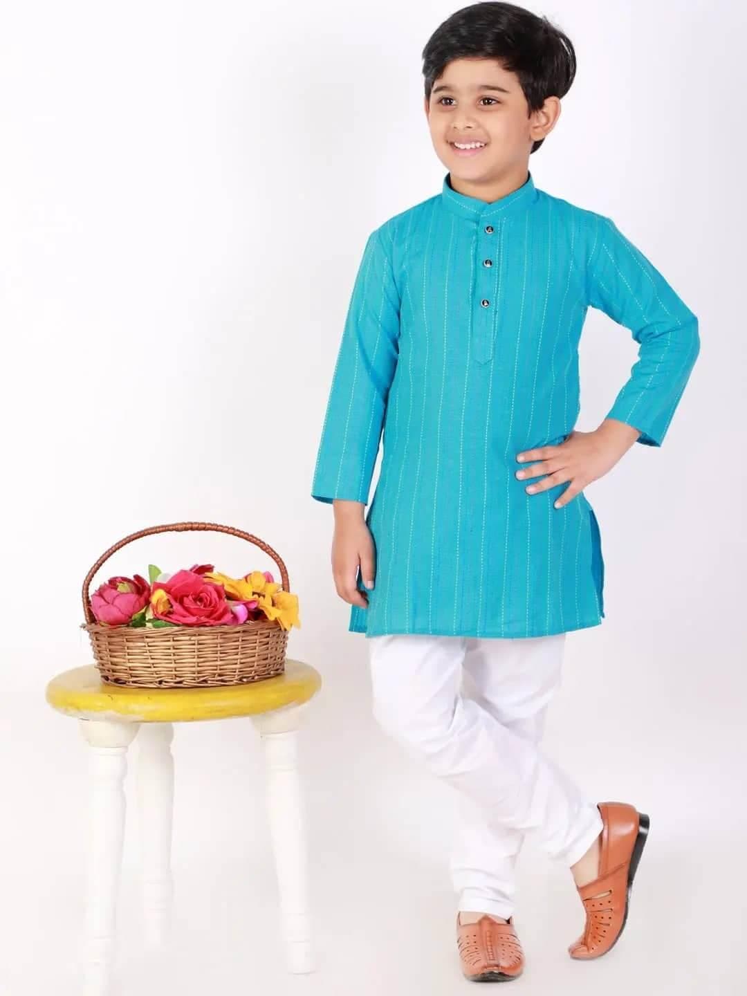 Pro Ethic Kurta Pajama For Boys | Fabric Cotton | 1 to 16 Years | S-136