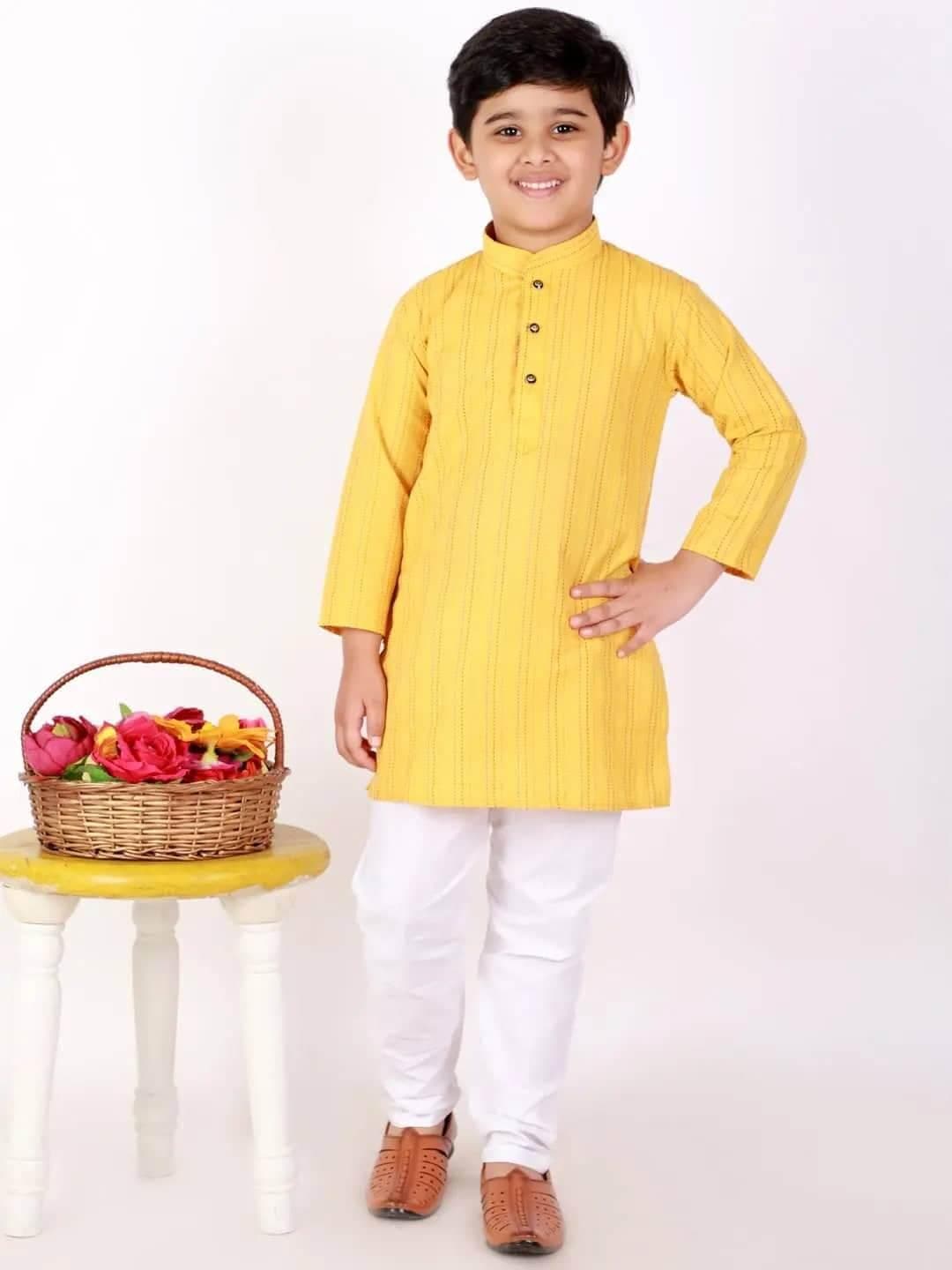 Pro Ethic Kurta Pajama For Boys | Fabric Cotton | 1 to 16 Years | S-136