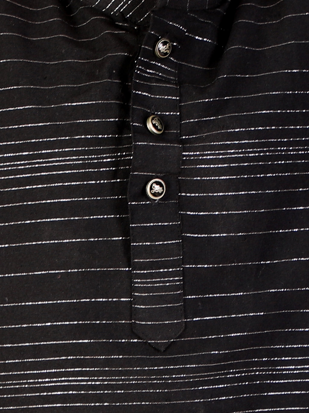 Pro Ethic Boys Black Kurta Pajama with Linen (S-157)