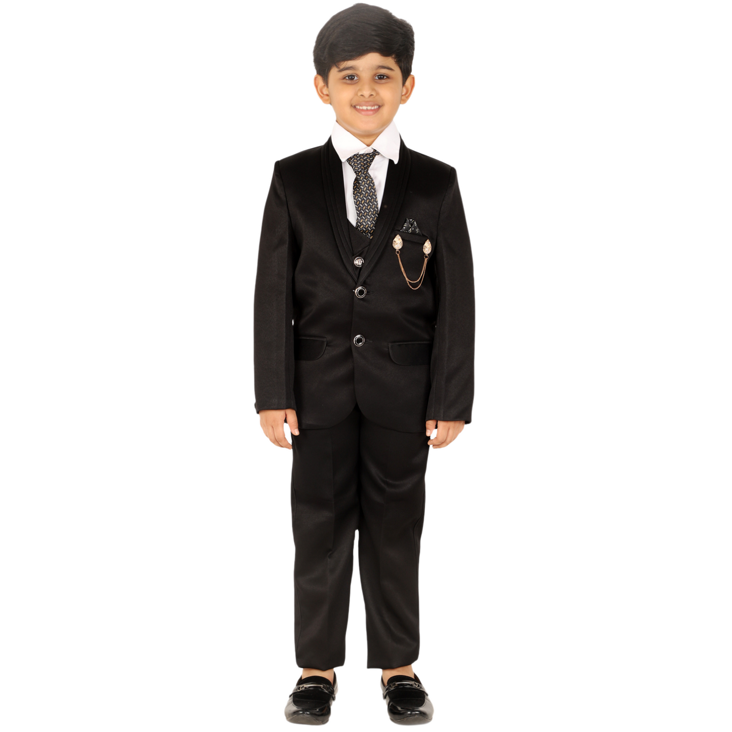 Pro Ethic Five Piece Suit For Boys Black T-128