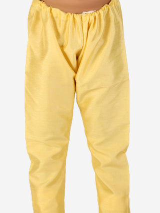 Pro Ethic Boy's Silk Jacquard Lemon Kurta Pajama Set (S-161)