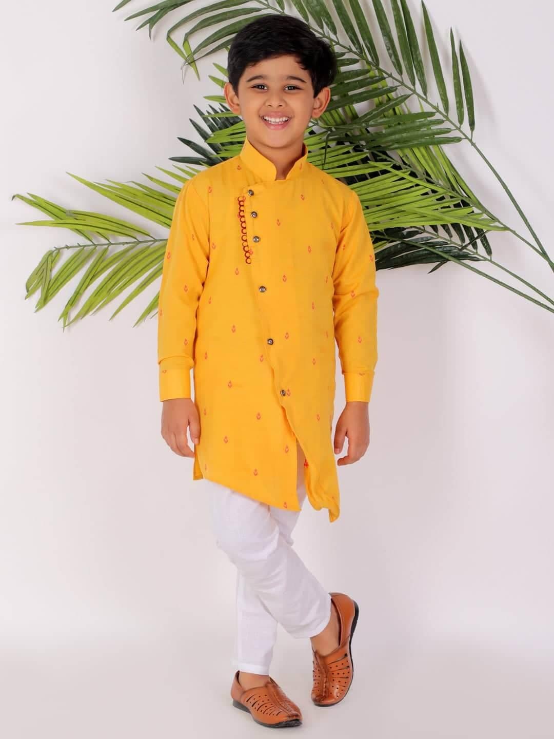 Pro Ethic Kurta Pajama For Boys | Hand Made | Cotton | 1-16 Y | #S-142