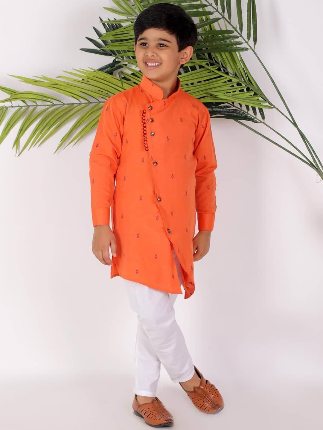 Pro Ethic Kurta Pajama For Boys | Hand Made | Cotton | 1-16 Y | #S-142