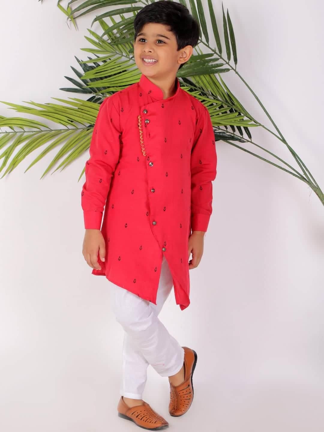 Pro Ethic Kurta Pajama For Boys | Hand Made | Cotton | 1-16 Y | #S-142