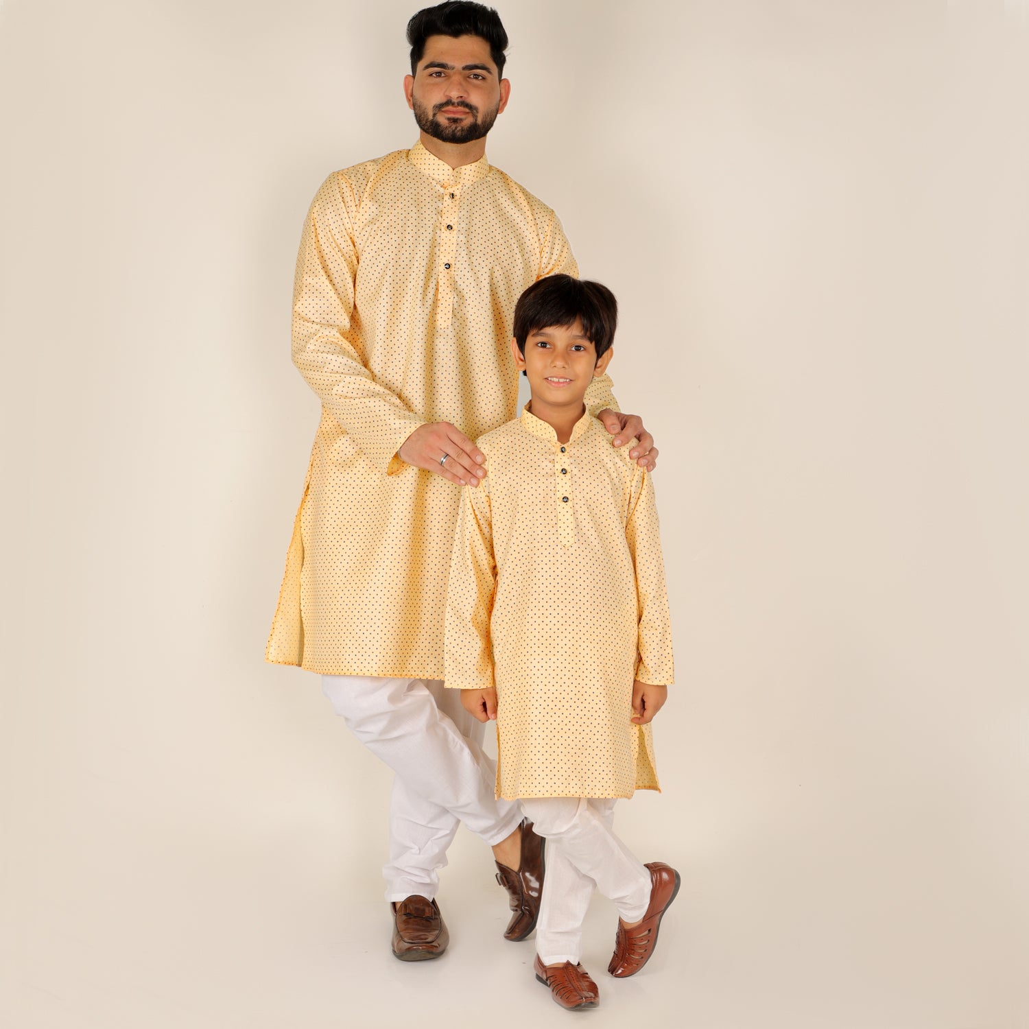 father son kurta pajma set