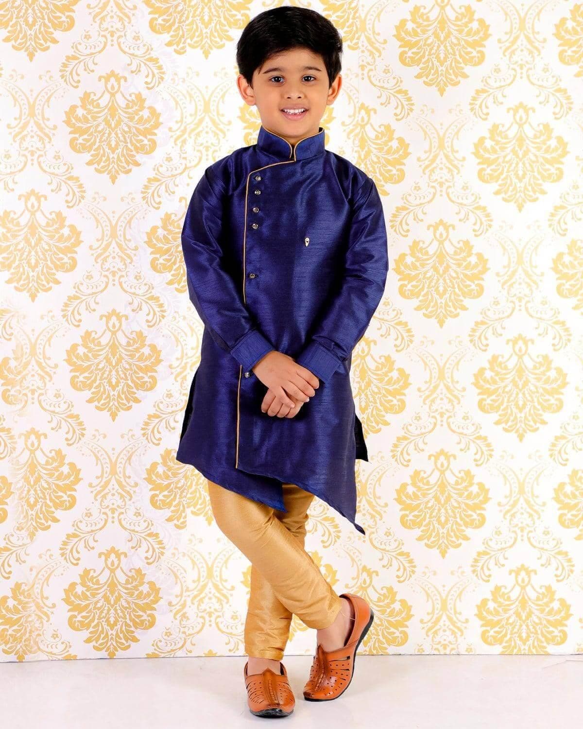 Pro Ethic Boy's Kurta Pajama For Kids, Silk #S-138