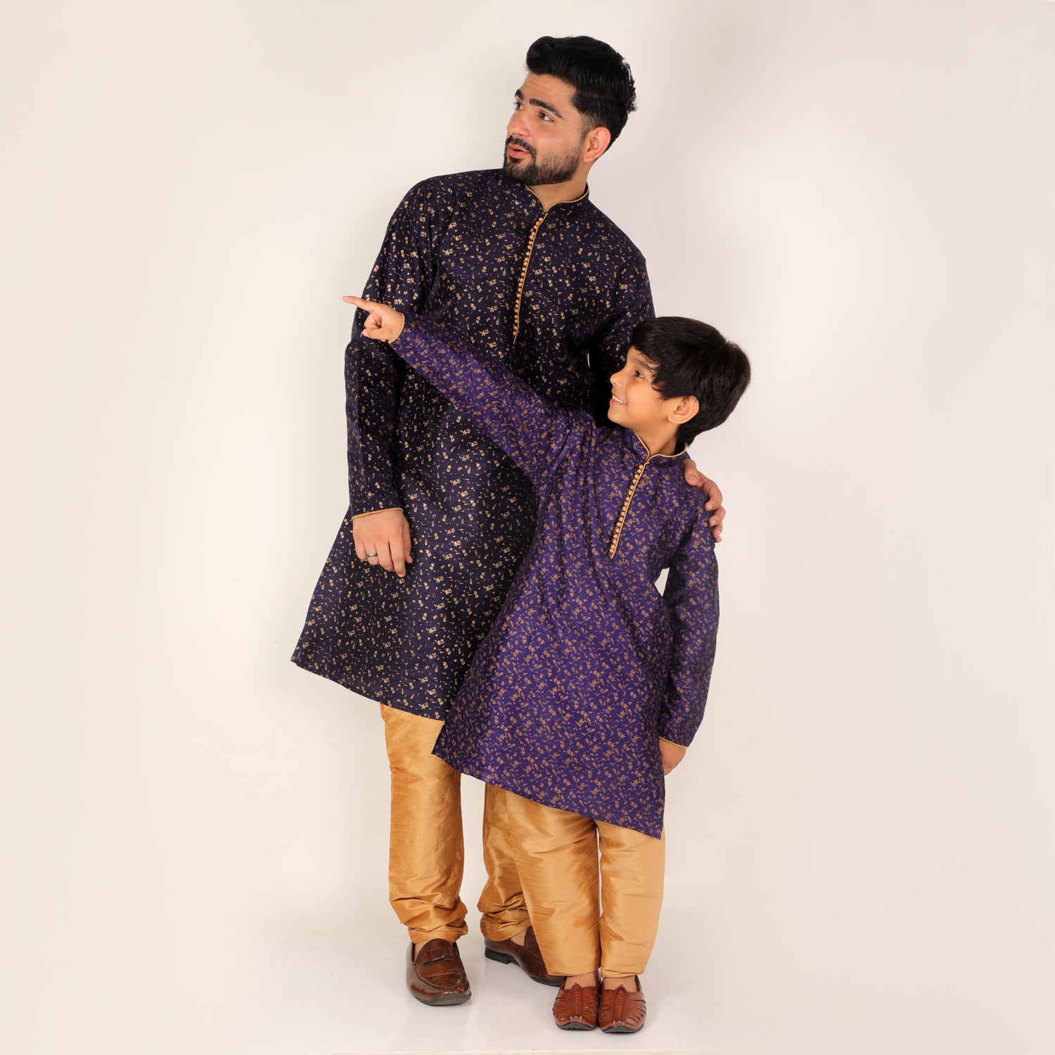 father son kurta pajma set