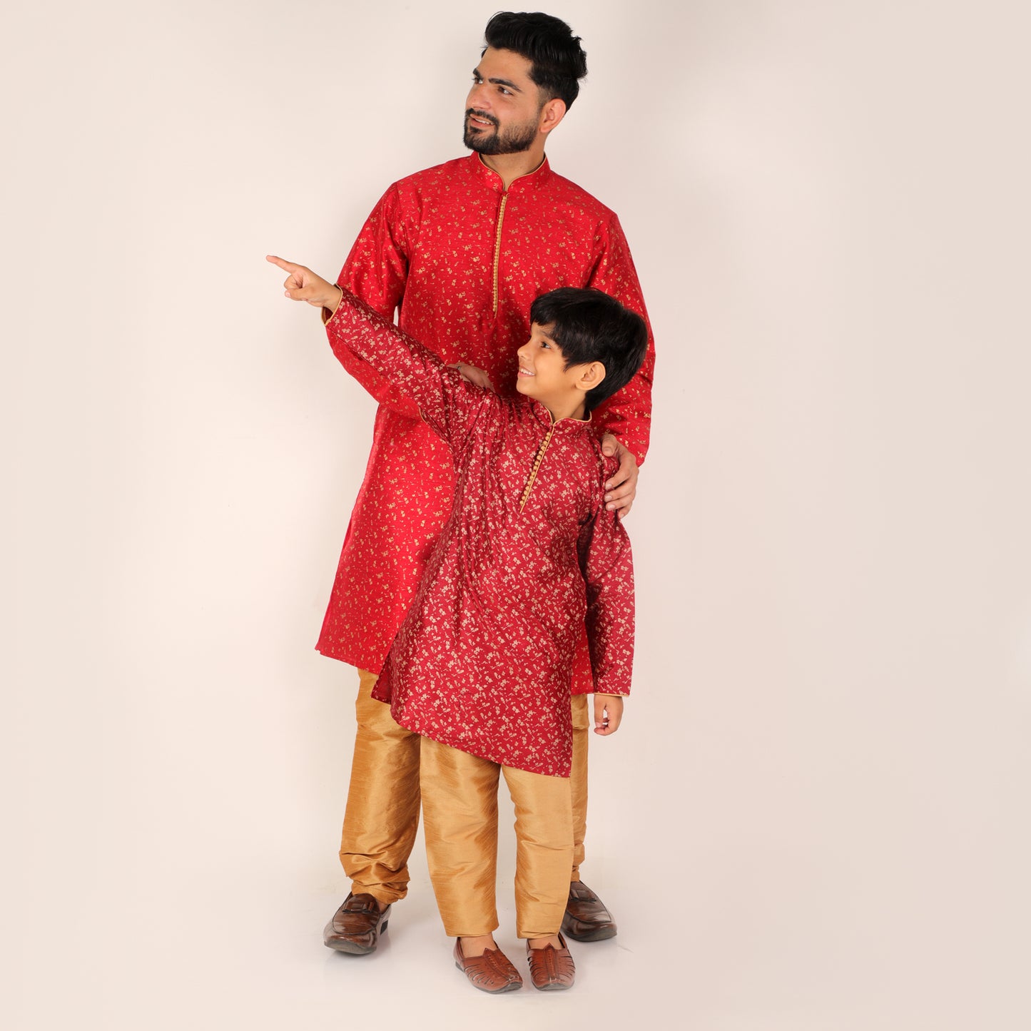 father son kurta pajma set