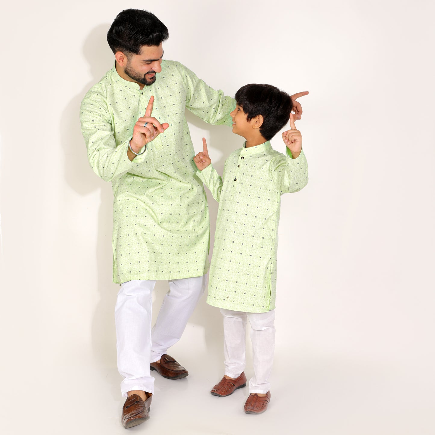 father son kurta pajama set