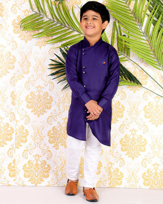 Pro Ethic Stylish Boys Kurta Pajama Set | Cotton | Kids Ethic Wear Kurta Set #S-109