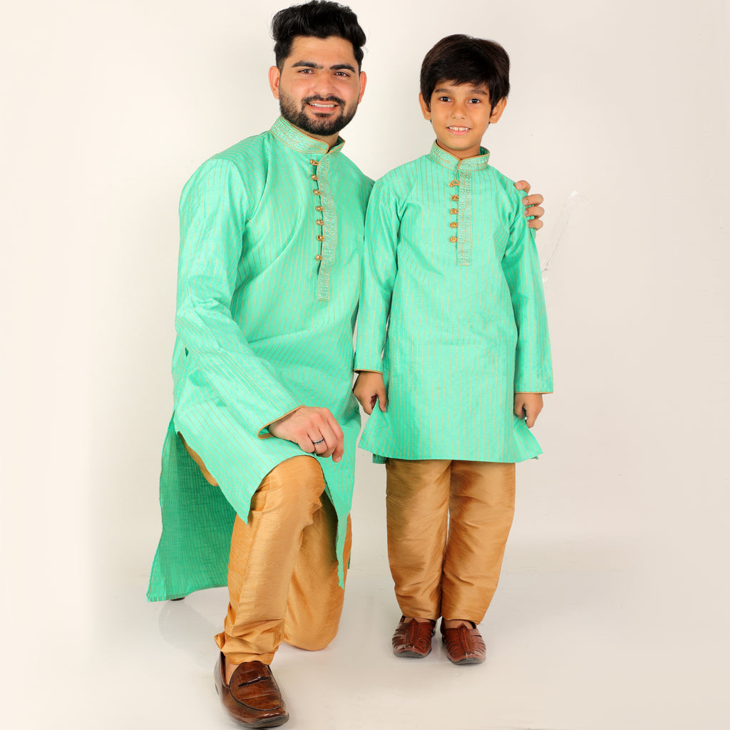 father son kurta pajma set