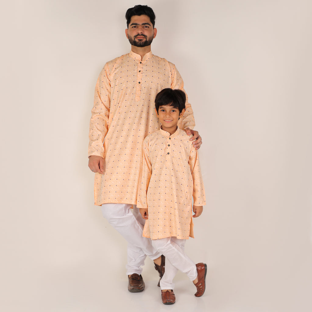 father son kurta pajama set