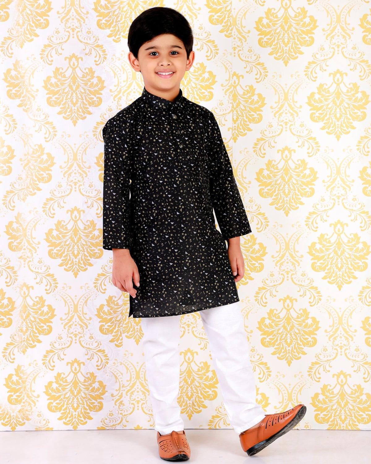 Pro Ethic Printed Kurta Pajama Sets for Kids and Boys #S-120