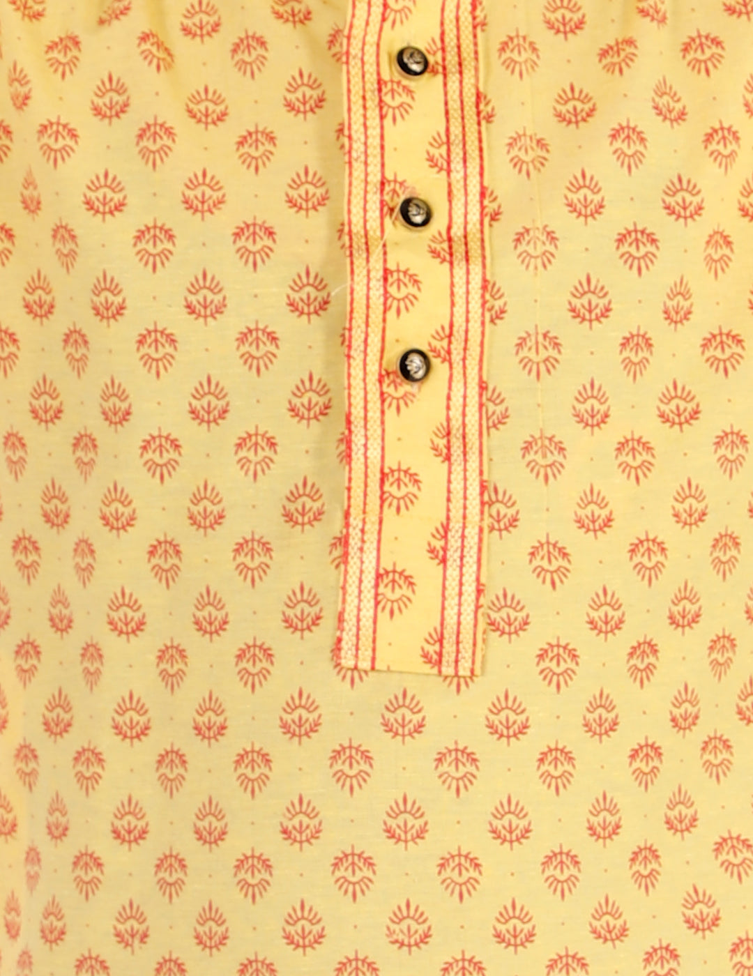 Pro Ethic Kurta Pajama For Boys Cotton Yellow (S-167)