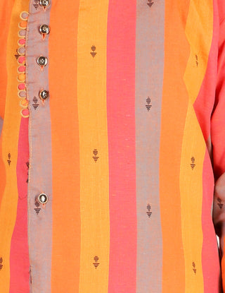 kids kurta pajama for boys 1 to 16 years orange