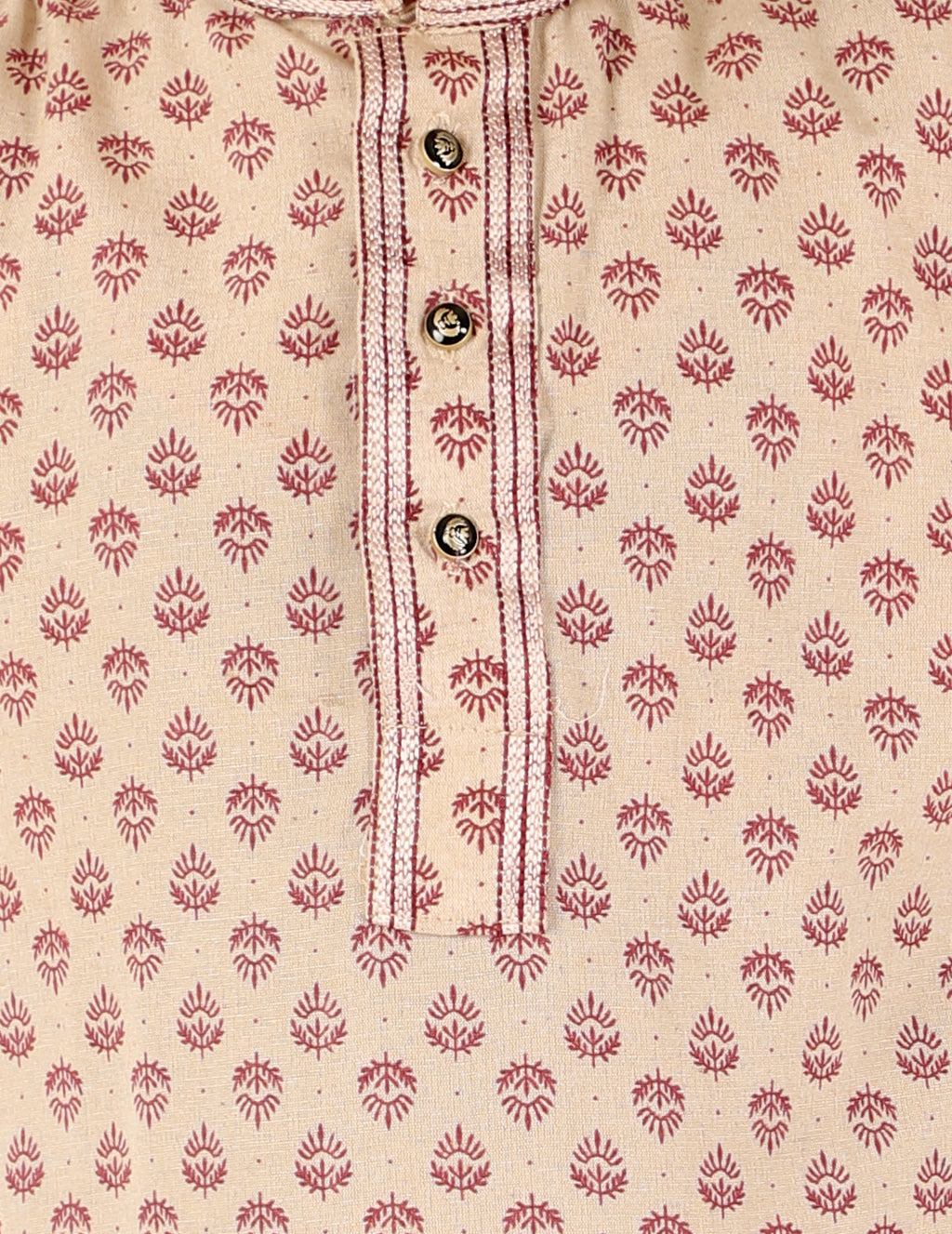 Pro Ethic Kurta Pajama For Boys Cotton Brown (S-167)