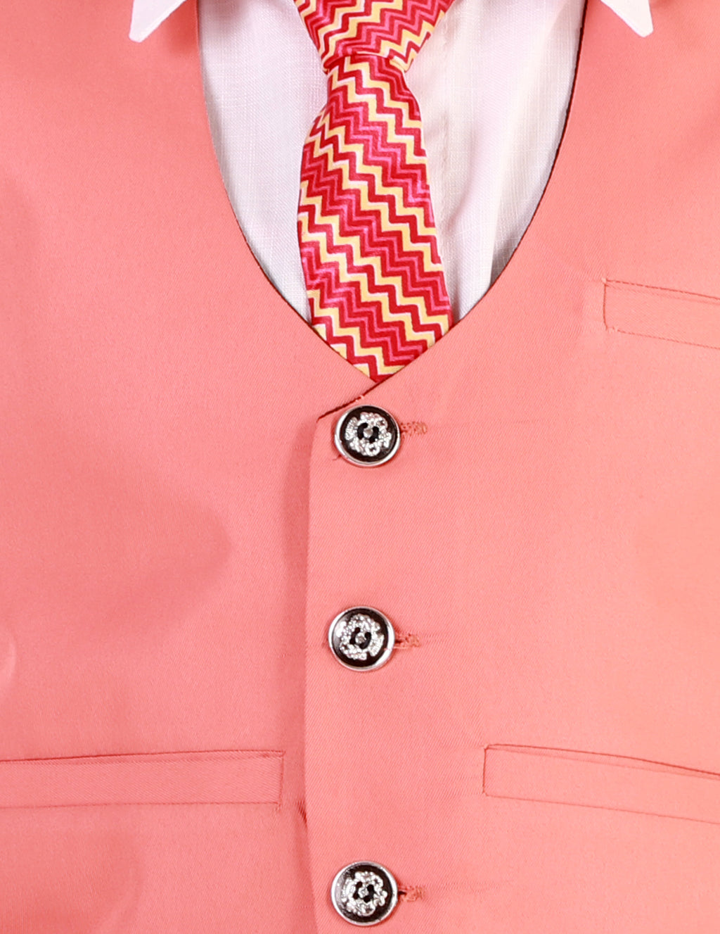 Pro Ethic Three Piece Suit For Boys Cotton Pink Floral Print T-121