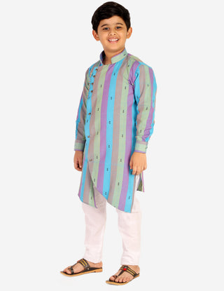 kids kurta pajama for boys 1 to 16 years sky blue