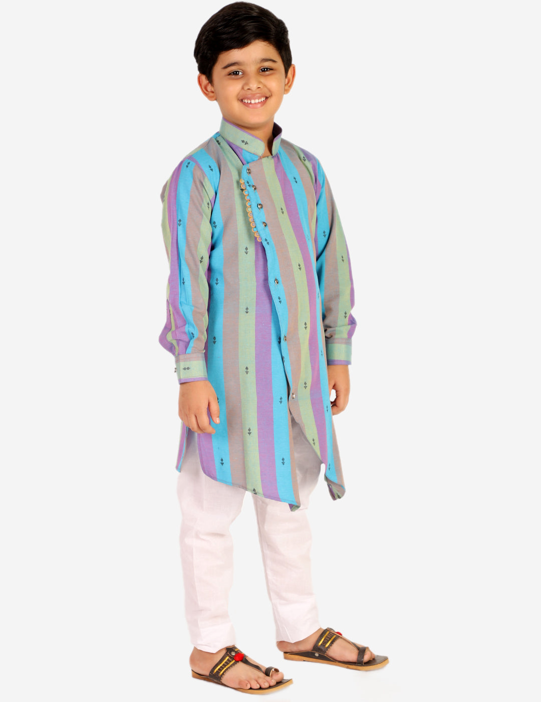 kids kurta pajama for boys 1 to 16 years sky blue