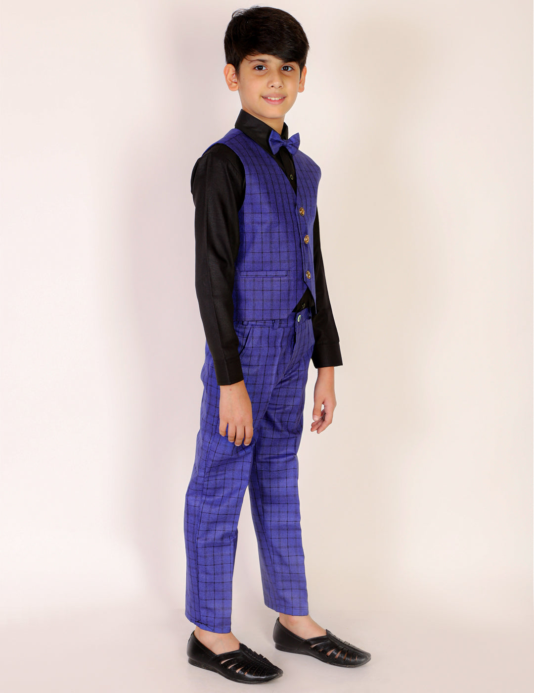 Pro Ethic Three Piece Suit For Boys Navy Blue T-125