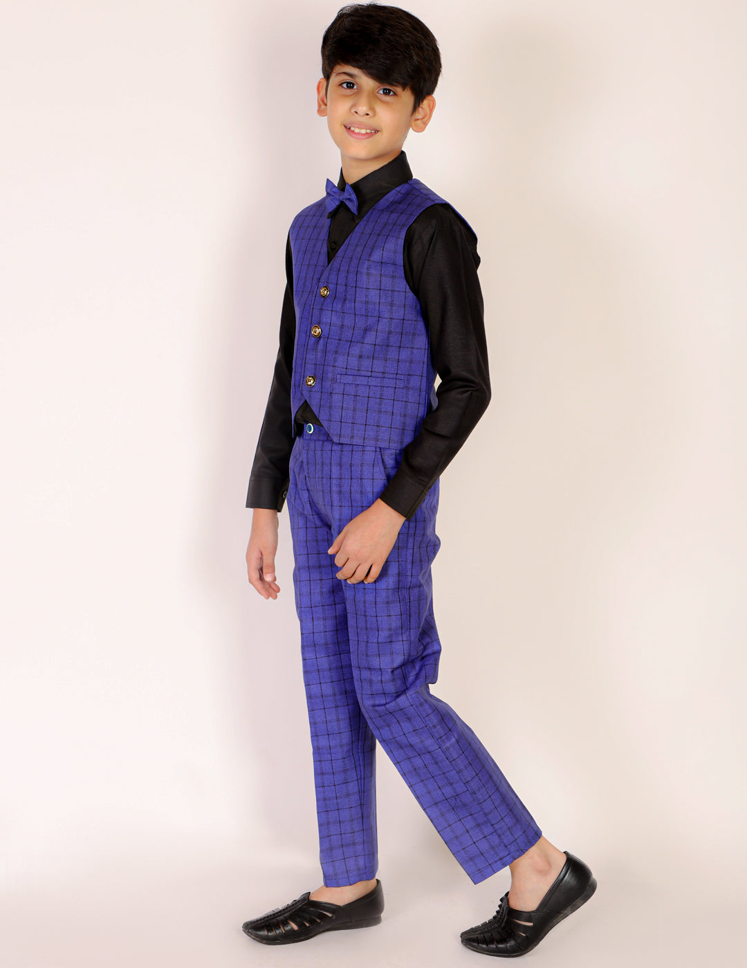 Pro Ethic Three Piece Suit For Boys Navy Blue T-125