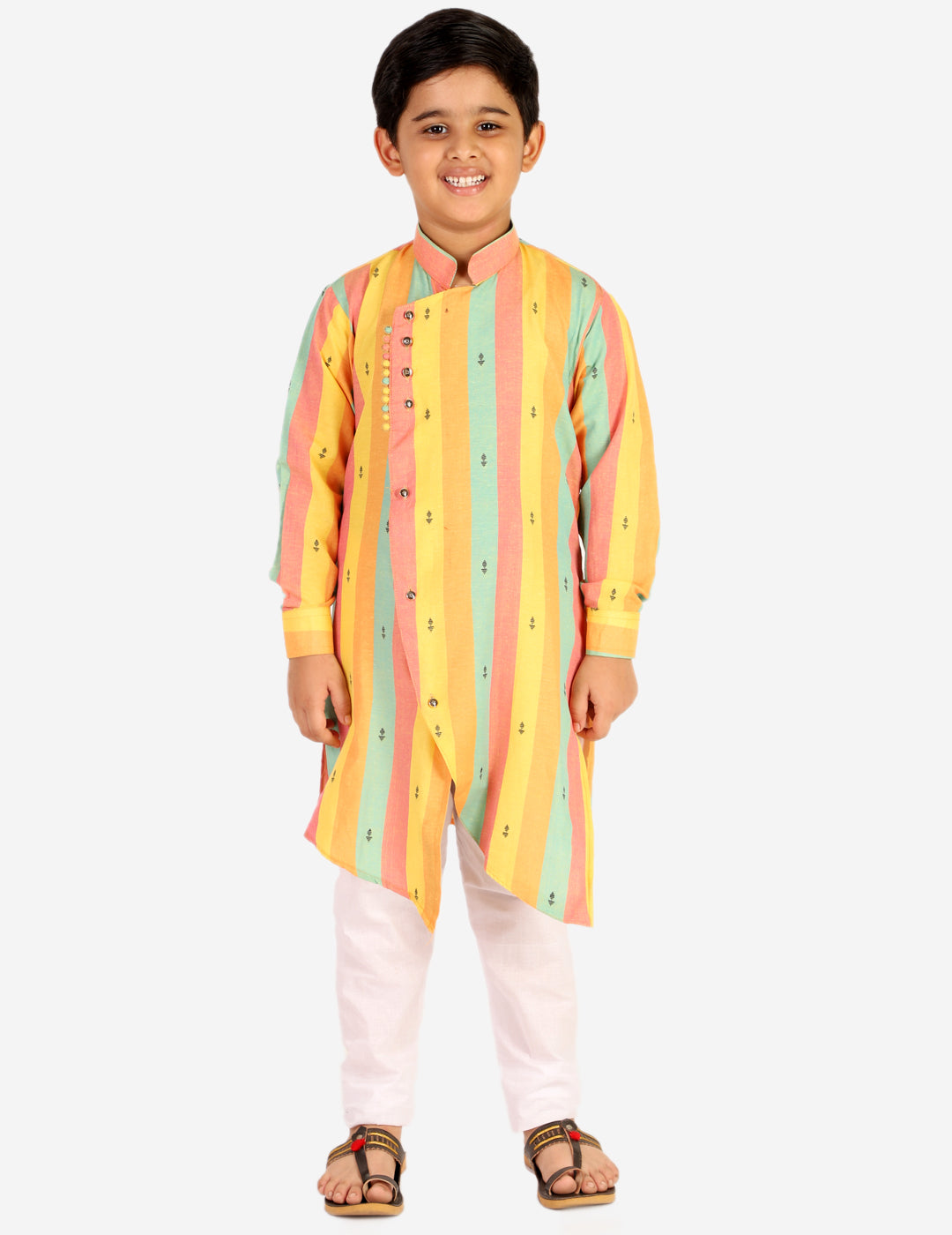 kids kurta pajama for boys 1 to 16 years yellow